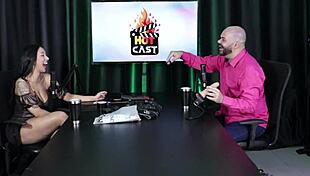 brazilian teen 18+ model in sheer red lingerie with swingers