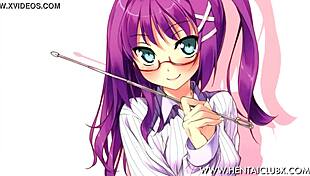 Hentai English lesson with an erotic twist