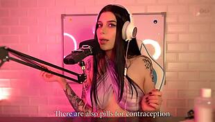 Honey Haze Shares ASMR Lubricant Review with Subtitles