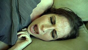 Karra Price Deepthroats Long Dick Steve Holmes in Anal Gape Teasing Small Tits