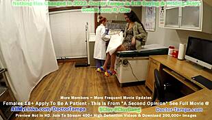 Doctor tampa walks in on naked angel santana