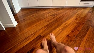 Romantic breakfast turns into dirty fuck!