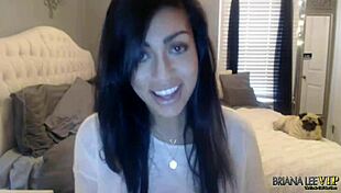 briana lee shows natural tits and masturbates on webcam april 08th 2015