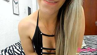 Roleplay with naughty Latina girlfriend cheating on small-dick cuckold. She humiliates him bad.