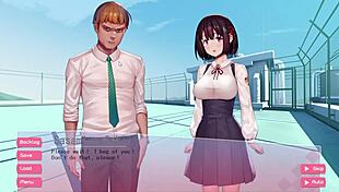 hey, watch this schoolgirl blowjob and masturbation session 😏