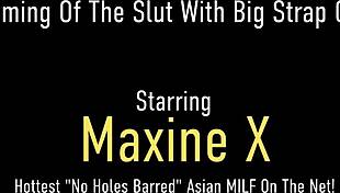 Maxine X Licks Fat Cunilingus Ass Bent Over Strapon Cowgirl Pussy Milf