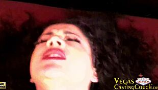 latina milf's first bdsm casting in vegas