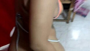 Neighbor Visits Before Pool Trip