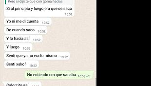 she tells me she'll share more