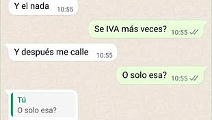 she tells me she'll share more