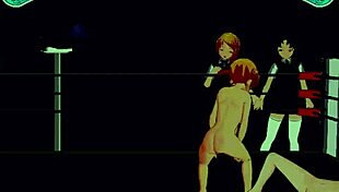 Princess Karin Fights Nina in the Ring