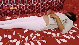 Intense Indian Chachi Beti Chudai At Night