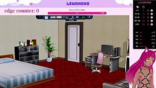 i can’t stop watching vtuber lewdneko in harem hotel part 6