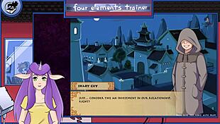 Avatar Game Mixing Drinks with Blonde