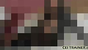 In this femdom session, she prepares a creamy surprise for you with masturbation and cum