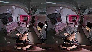 I want to be on top in this dark room vr handjob