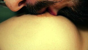 Watch This Babe's Nipples Teased Close Up!