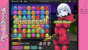 i accidentally skipped some steps in the huniepop female walkthrough 17, oops