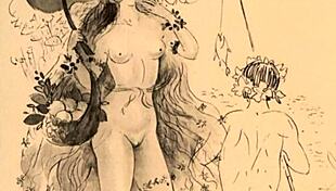 Vintage Anime Erotic Sketches