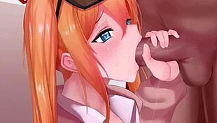 Cute Hentai Girl from Azur Lane Experiences Long Cumming Scene