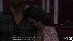 Visual novel with a cinematic blowjob scene in a game called Cinema blowjob E1/21