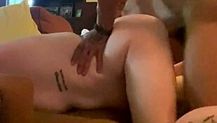 Ella Bent Over Pounded by Black Cock