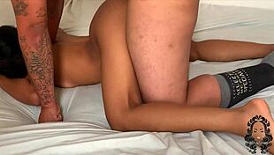 my stepbrother fucks me with his fat cock in the ass