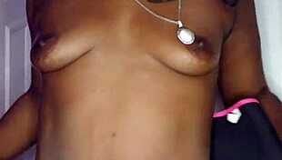 Ebony beauty Naejae proudly displays her sexy big ass for everyone!