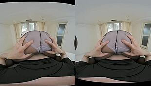 Vr japanese beauty momoka ogawa gets creampie in intense piston