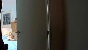 Invited friend to bang his naughty wife. First ménage and double penetration for over onhell!