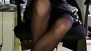 Alicia Shows Off Her Upskirt