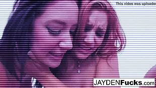 Jayden Jaymes Teases Her Big Boobs And Pussy!