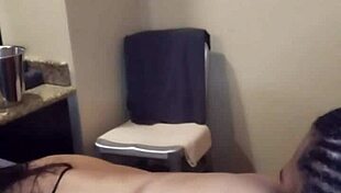 in round two, i worship my latina love's sweet big ass with rimjob and licking