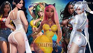 check this 3d cartoon model brandies curvy thick booty