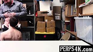 Intense Bareback Punishment For The Twink Thief