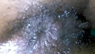 Tight creamy ass pounded hard in Caribbean homemade action