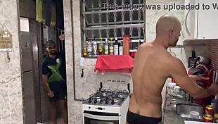 i ran out of hot water while sucking that big cock...