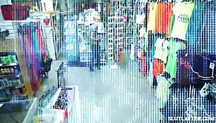 Blonde Lily Larimar Busted Shoplifting, Gets Banged At Work!