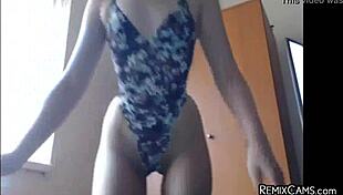 STEAMY whore harlot performs SOLO on WEBCAM for amateurs.