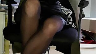 Alicia Shows Off Her Upskirt