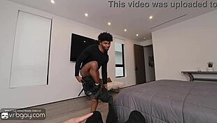 Tony Genius Deepthroats White Dick In Vr