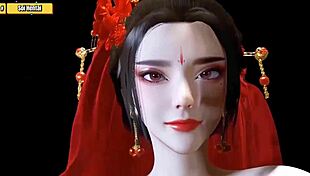 i’m obsessed with medusa queen riding that big cock in 3d hentai.