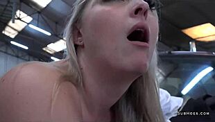 Charlie Rae has a rough and kinky scene with a spit fetish.