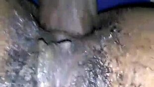 Tight creamy ass pounded hard in Caribbean homemade action