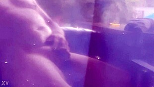 chubby gay guy jerks off in panties