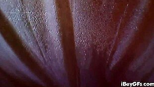 why does lingerie teen denice k suck that hard cock so close up