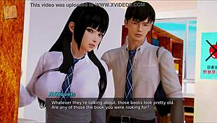 Hentai Brunette With Big Tits And Ass Gets Fucked In Academy 177