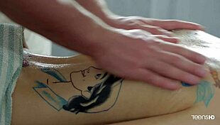 Hot teen 18+ Nixie deserves a hot massage