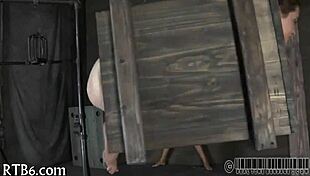 bdsm slave wears collar for intense play