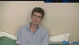 Amateur gay jerking for pay in POV